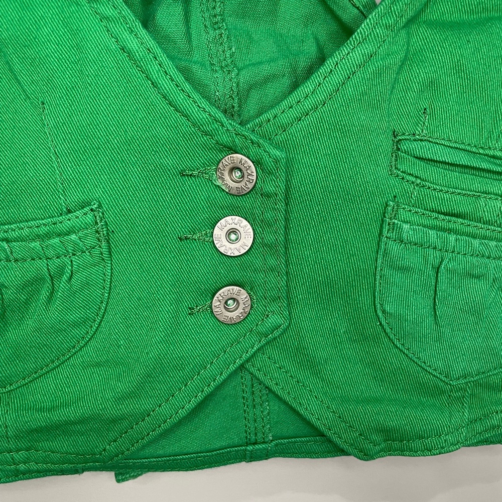 MAX rave cropped racer back vest - Picture 5 of 8